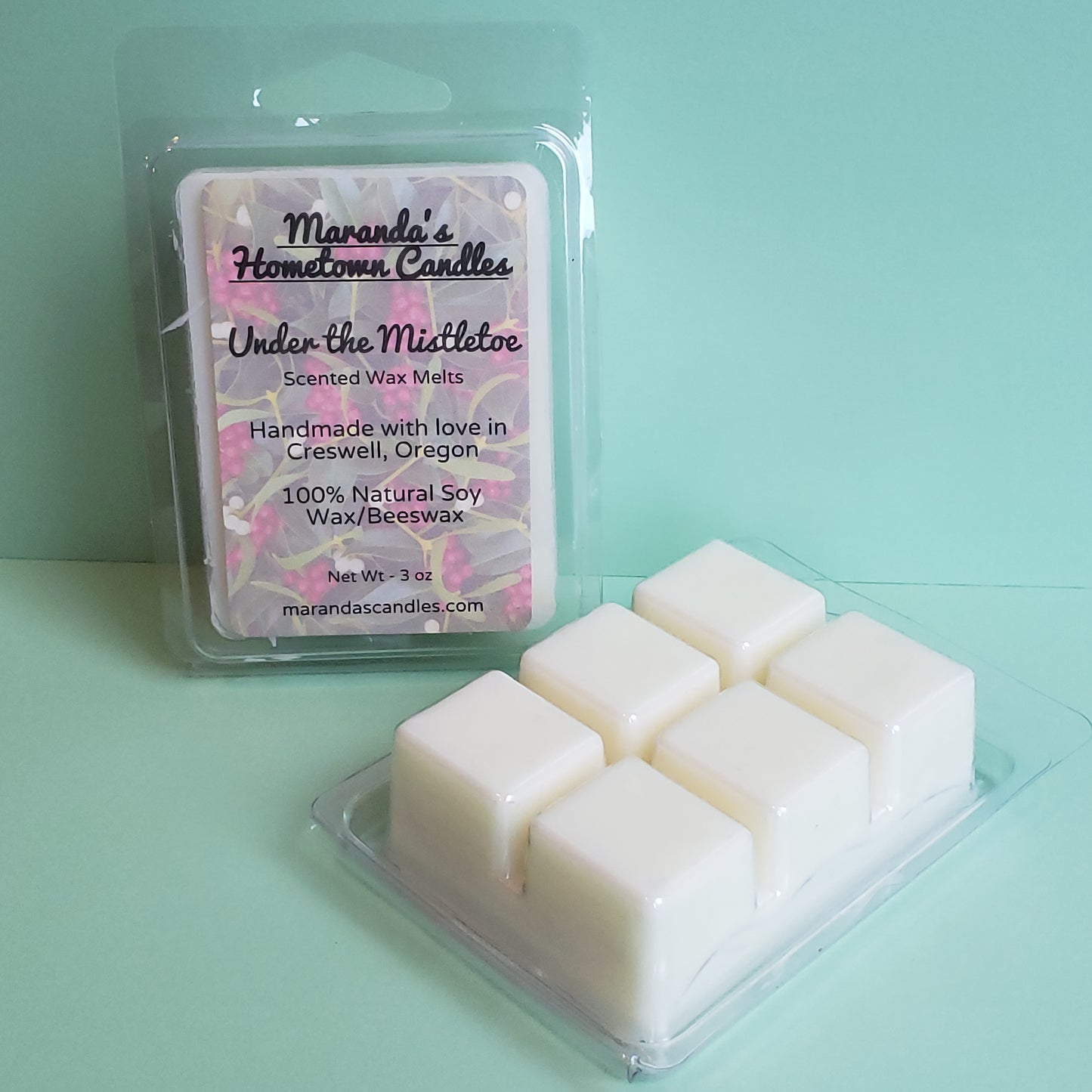 Under The Mistletoe Scented Soy Wax Candle/Wax Melts