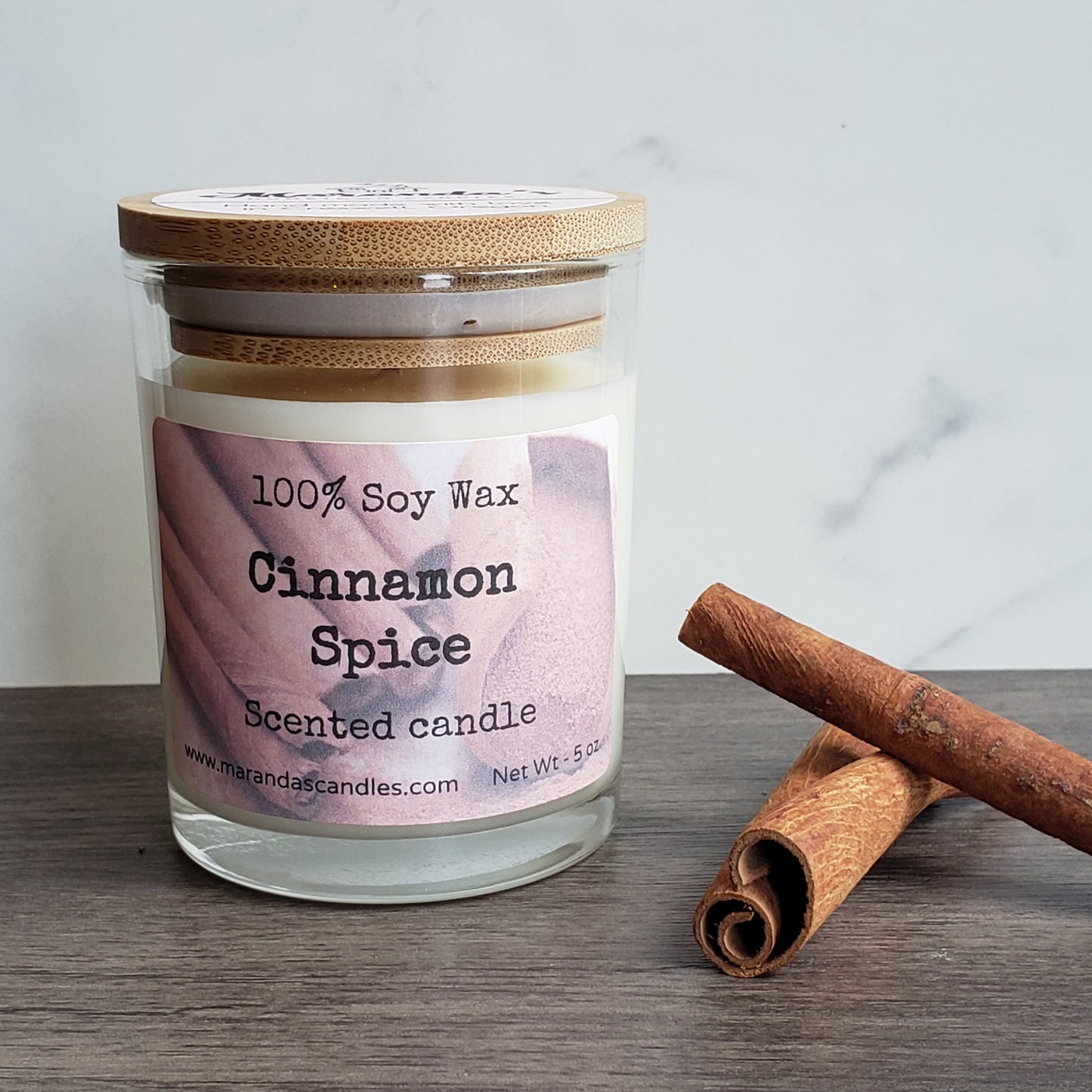 Cinnamon Spice Scented Soy Wax Candle/Wax Melts