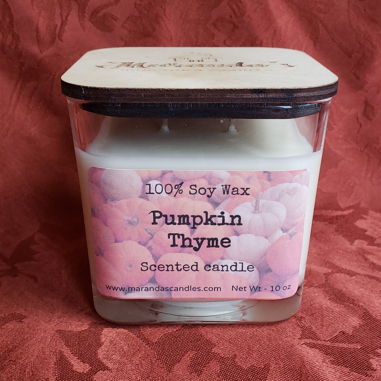 Pumpkin Thyme Scented Soy Wax Candle/Wax melts