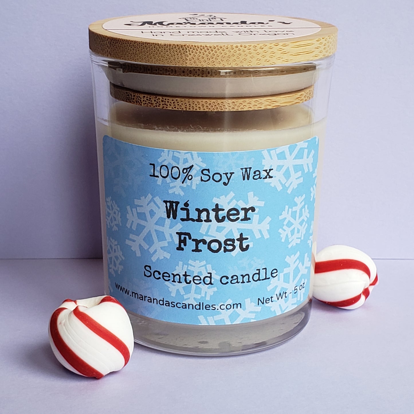 Winter Frost Scented Soy Wax Candle/Wax Melts