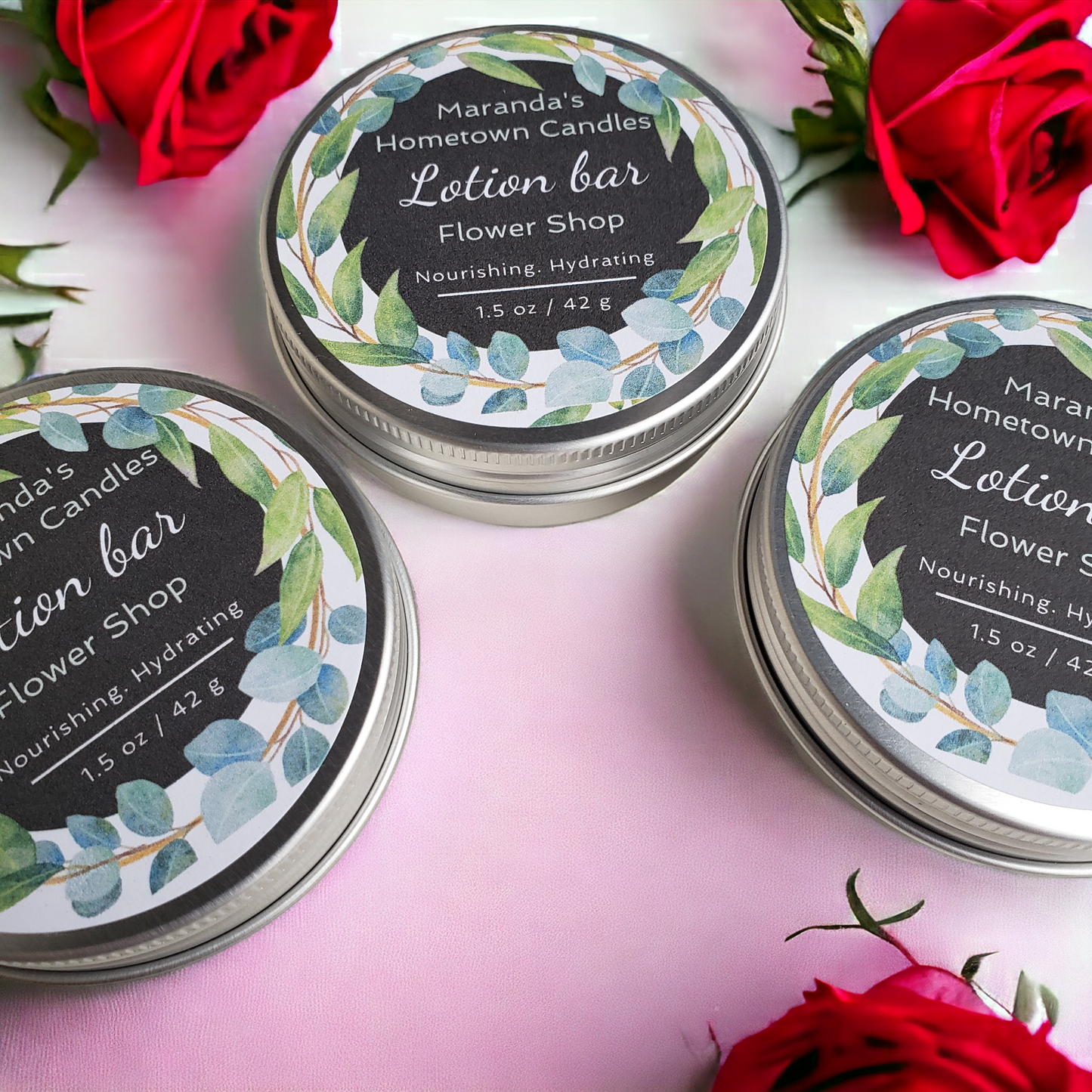 Solid Lotion Bar | Natural Body Lotion | Choose Your Scent | 1.5 oz. Travel Tin