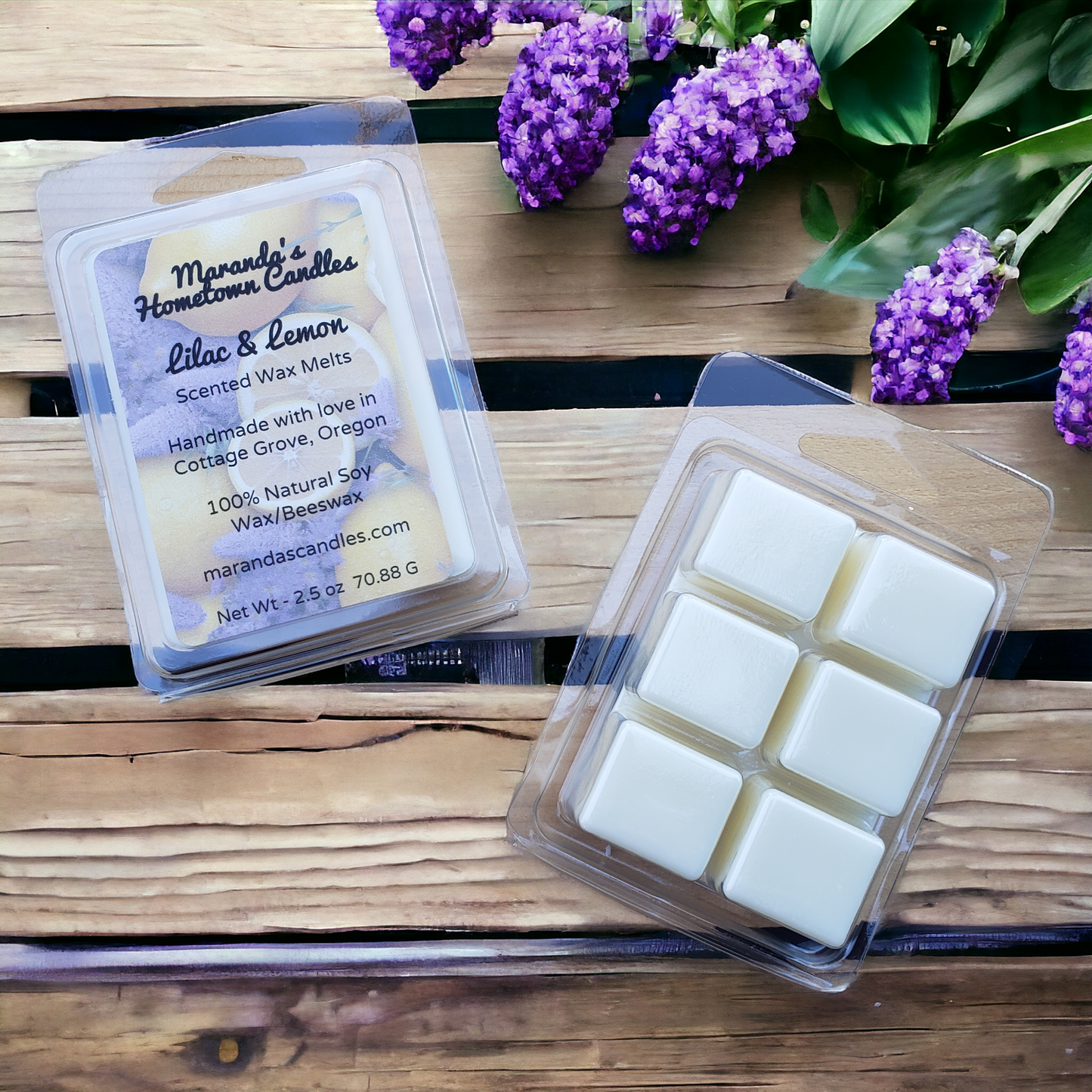 All Natural Non Toxic Soy Wax/Beeswax Aromatherapy wax melts | Choose your scent | Strong wax melt tarts