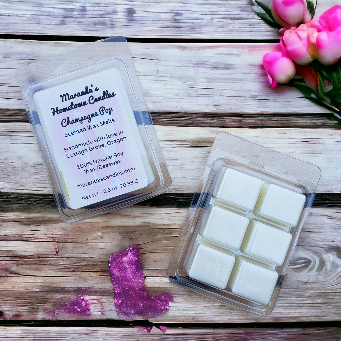 All Natural Non Toxic Soy Wax/Beeswax Aromatherapy wax melts | Choose your scent | Strong wax melt tarts