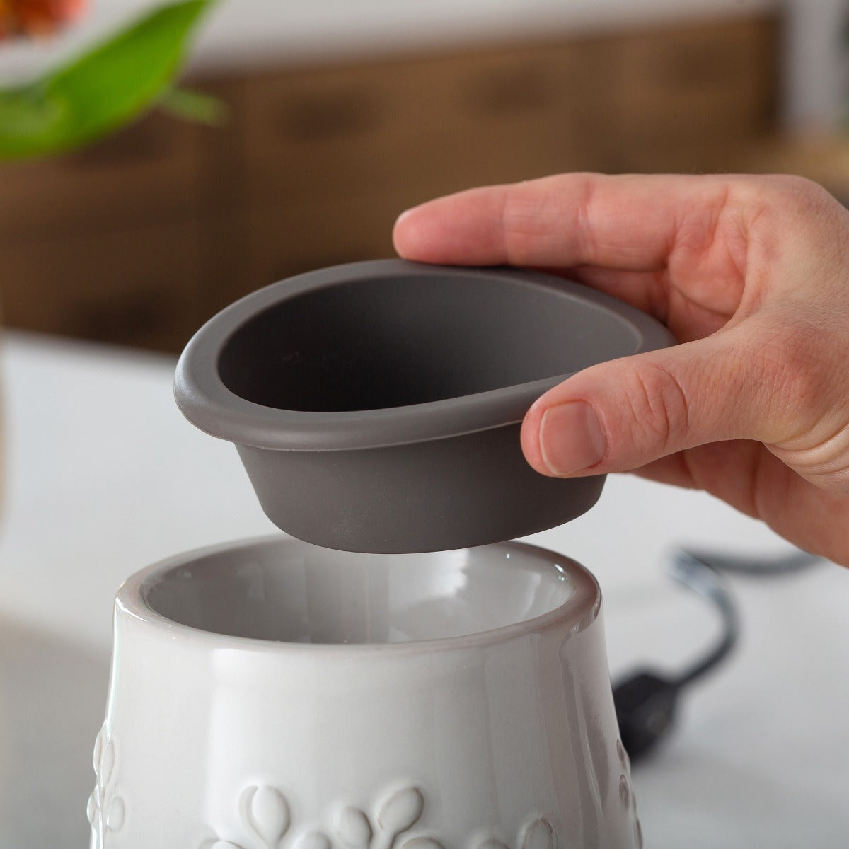 Willow flip dish wax warmer