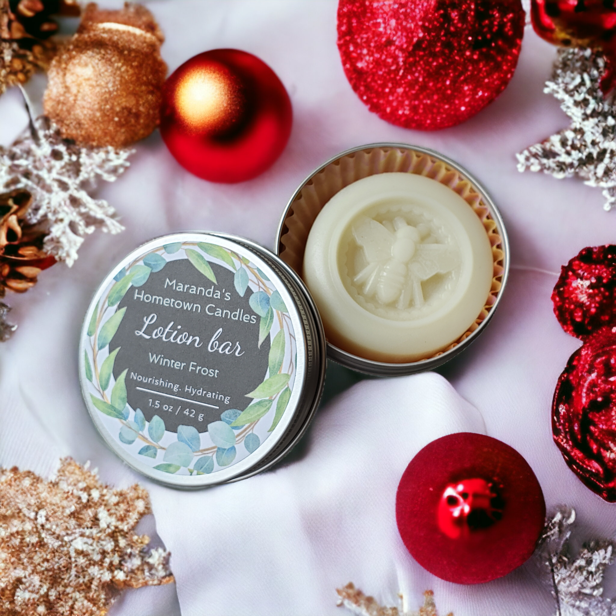 Pine Lotion Bars for Winter