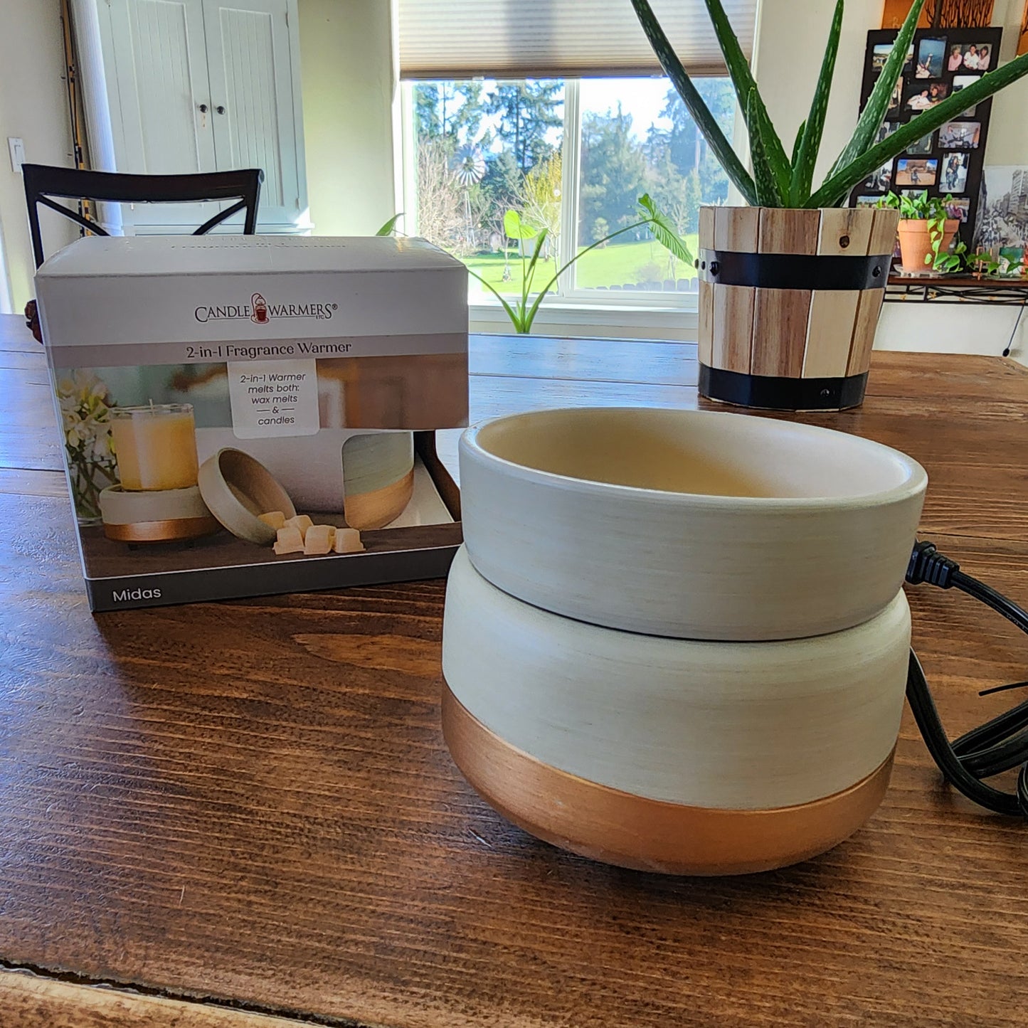 2 in 1 Midas fragrance warmer