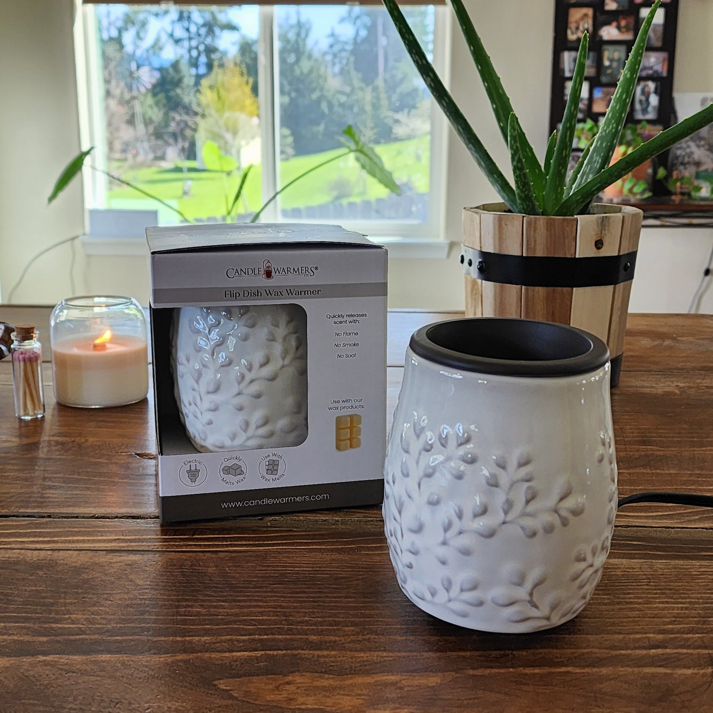 Willow flip dish wax warmer