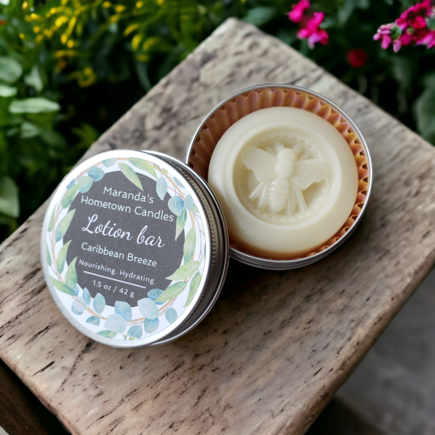 Solid Lotion Bar | Natural Body Lotion | Choose Your Scent | 1.5 oz. Travel Tin