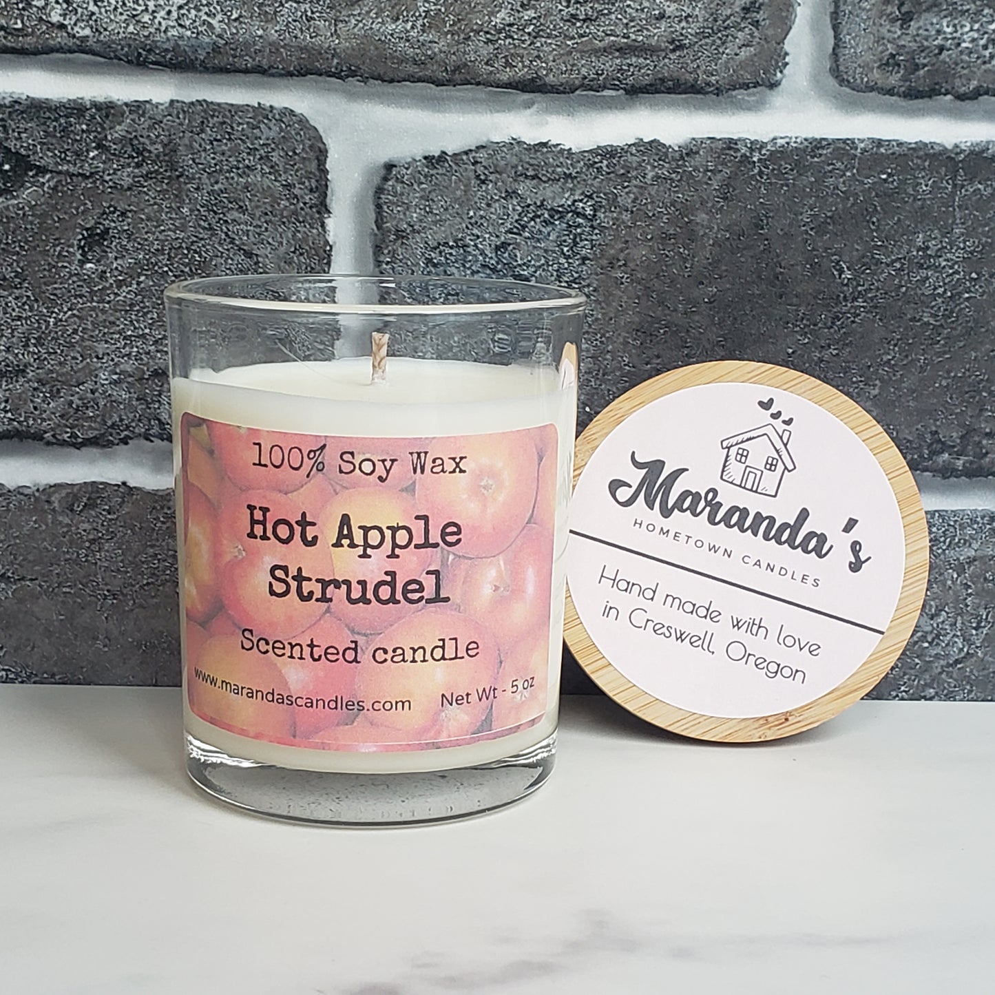 Hot Apple Strudel Scented Soy Wax Candle/Wax Melts
