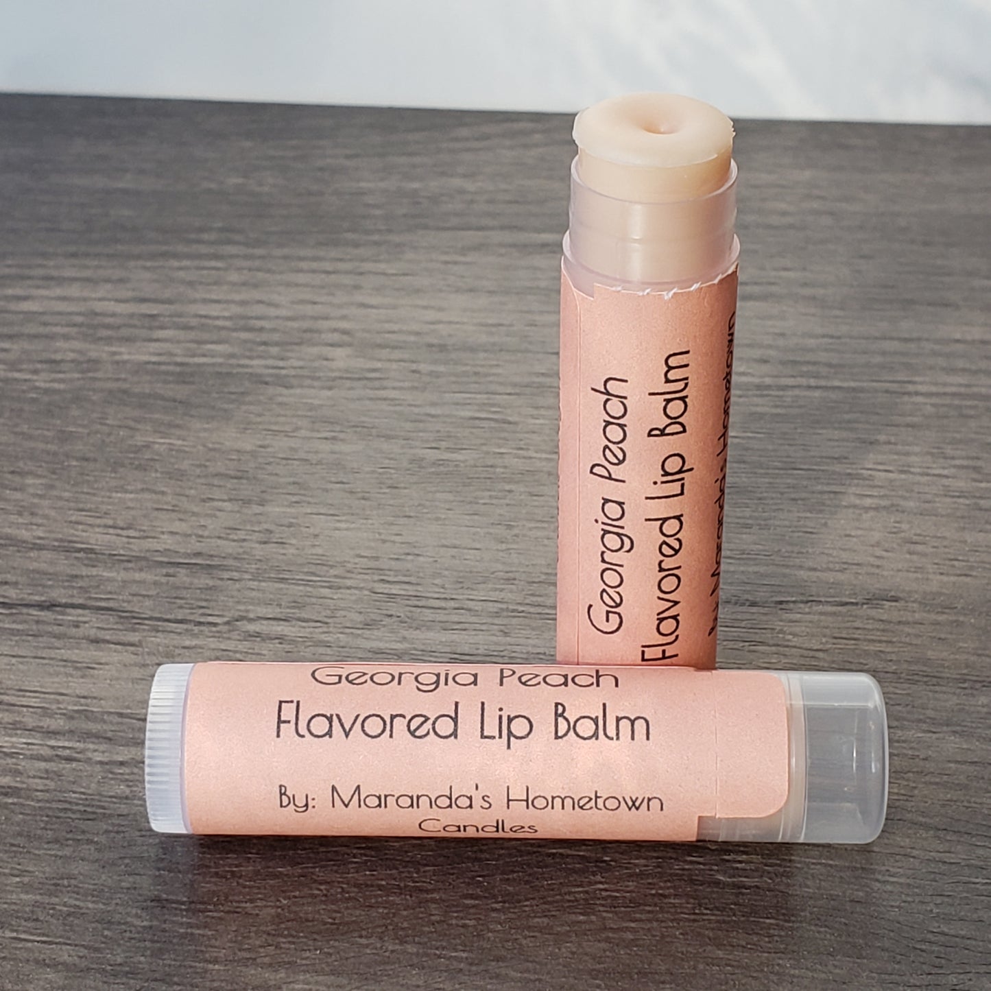 All Natural Flavored Lip Balm - Beeswax Chapstick