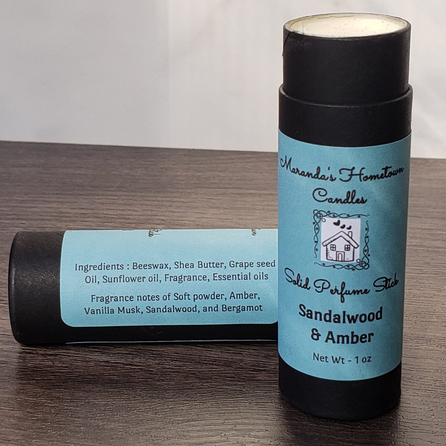 Solid Perfume Stick - Choose Your Scent - All Natural - Non Toxic