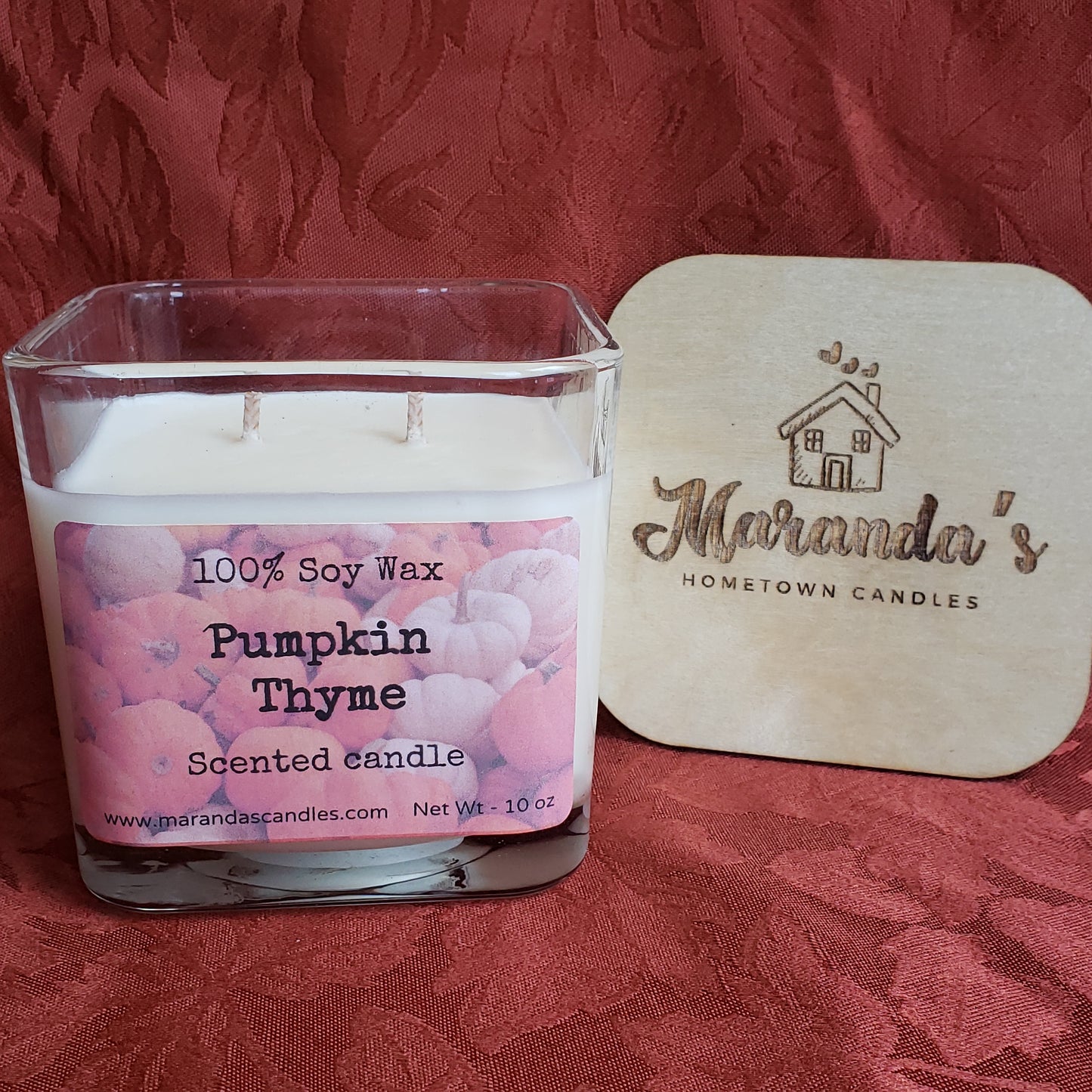 Pumpkin Thyme Scented Soy Wax Candle/Wax melts