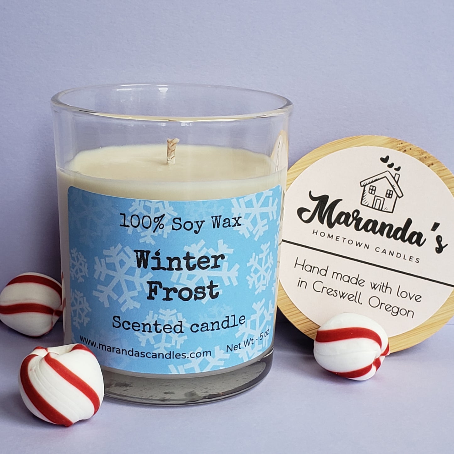 Winter Frost Scented Soy Wax Candle/Wax Melts