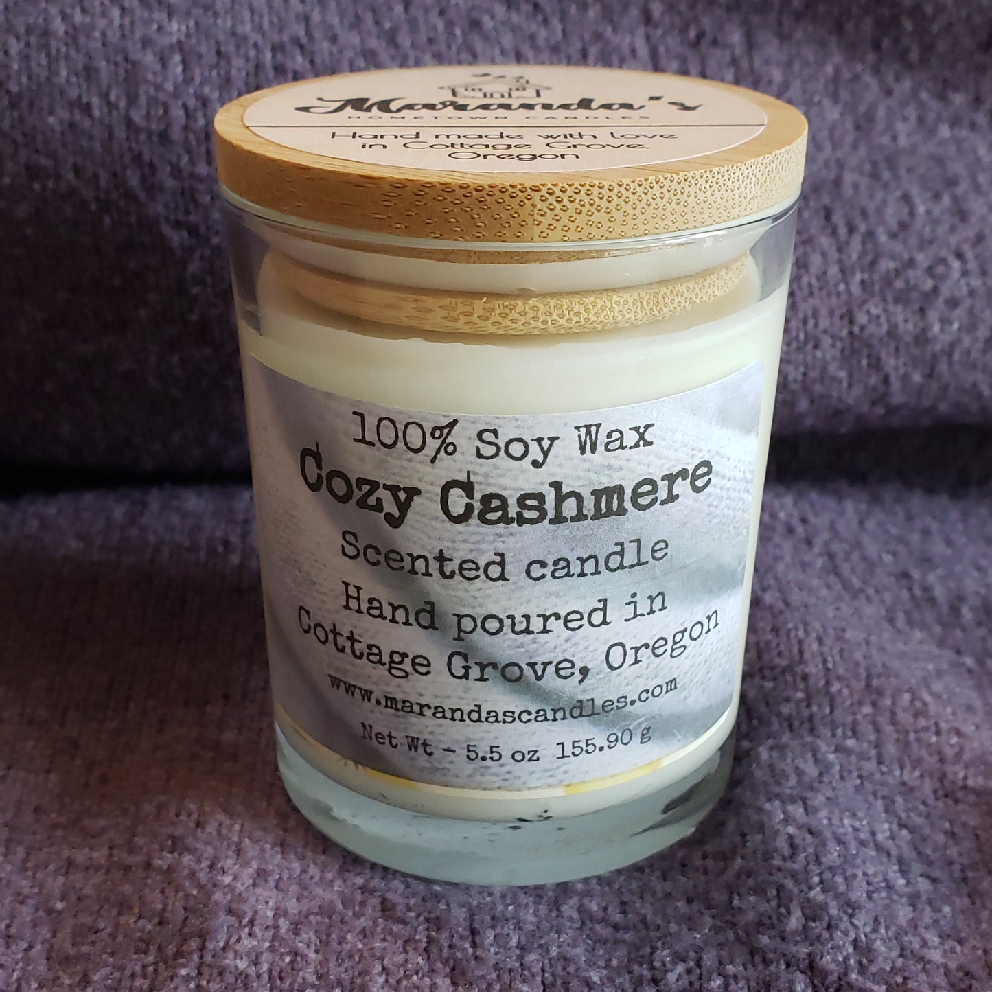 Cozy Cashmere Scented Candle