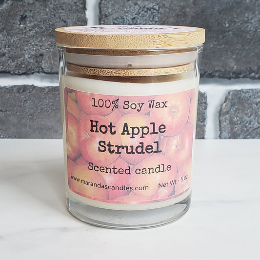 Hot Apple Strudel Scented Soy Wax Candle/Wax Melts