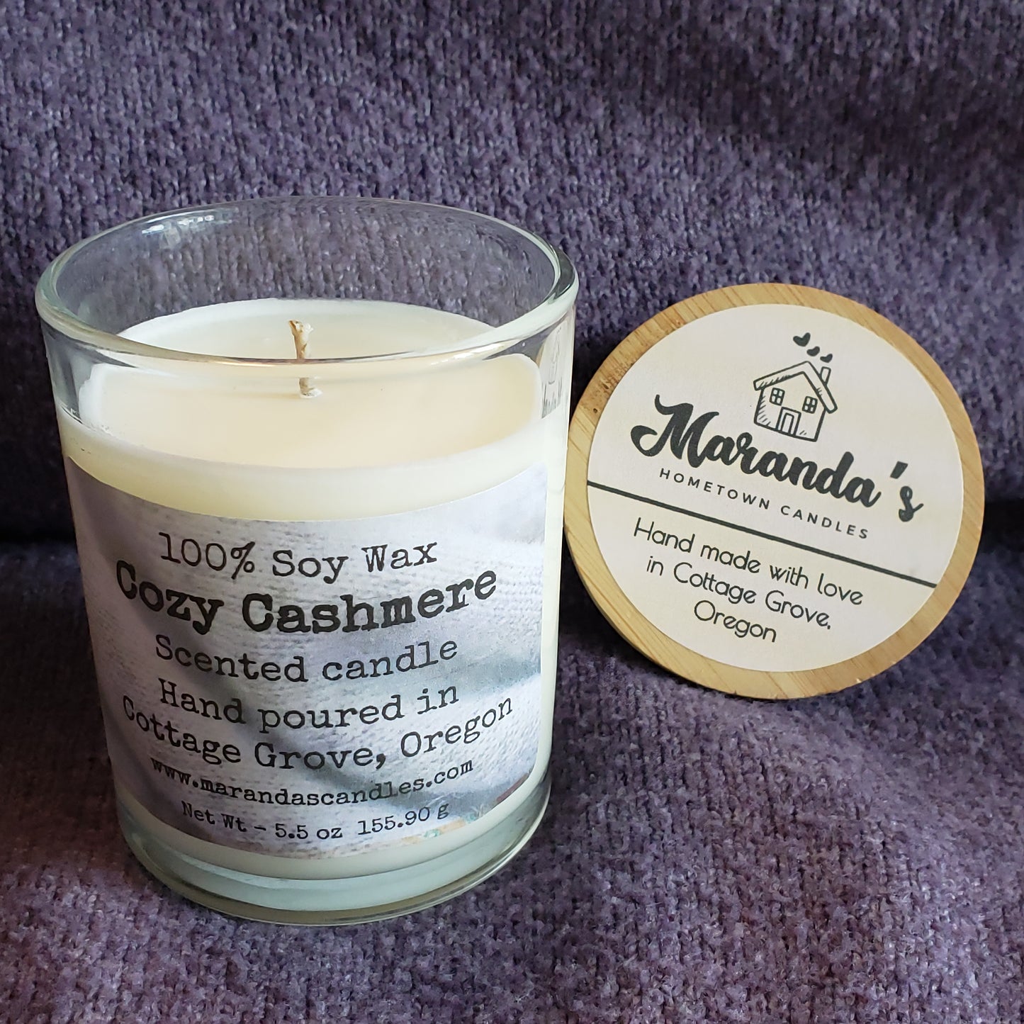 Cozy Cashmere Scented Candle