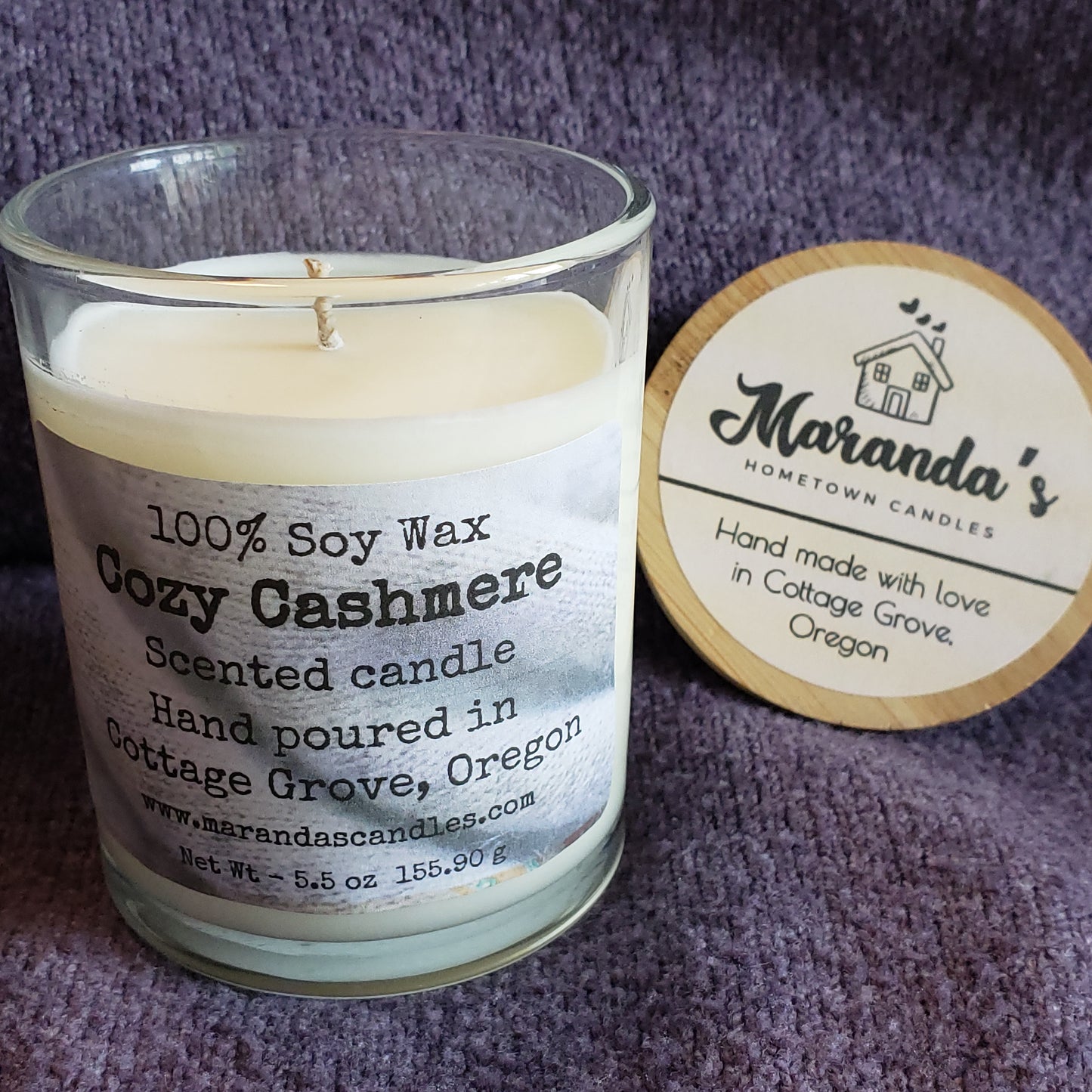 Cozy Cashmere Scented Candle