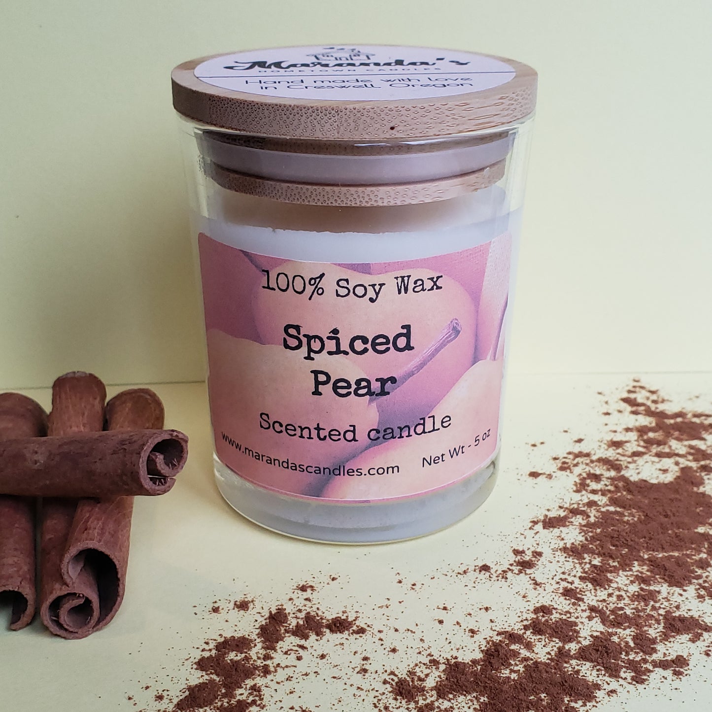 Spiced Pear Scented Soy Wax Candle/Wax Melts