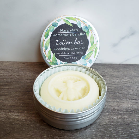 Solid Lotion Bar | Natural Body Lotion | Choose Your Scent | 1.5 oz. Travel Tin