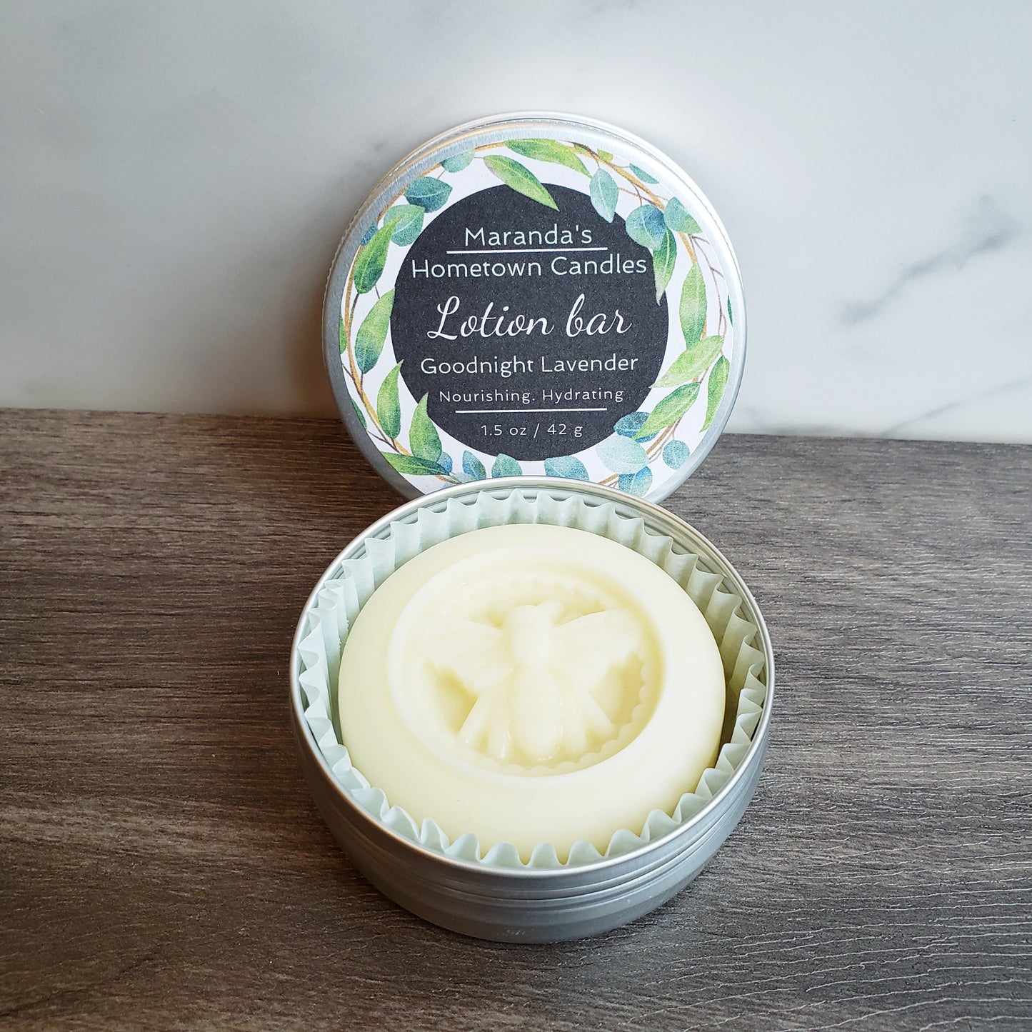 Solid Lotion Bar | Natural Body Lotion | Choose Your Scent | 1.5 oz. Travel Tin