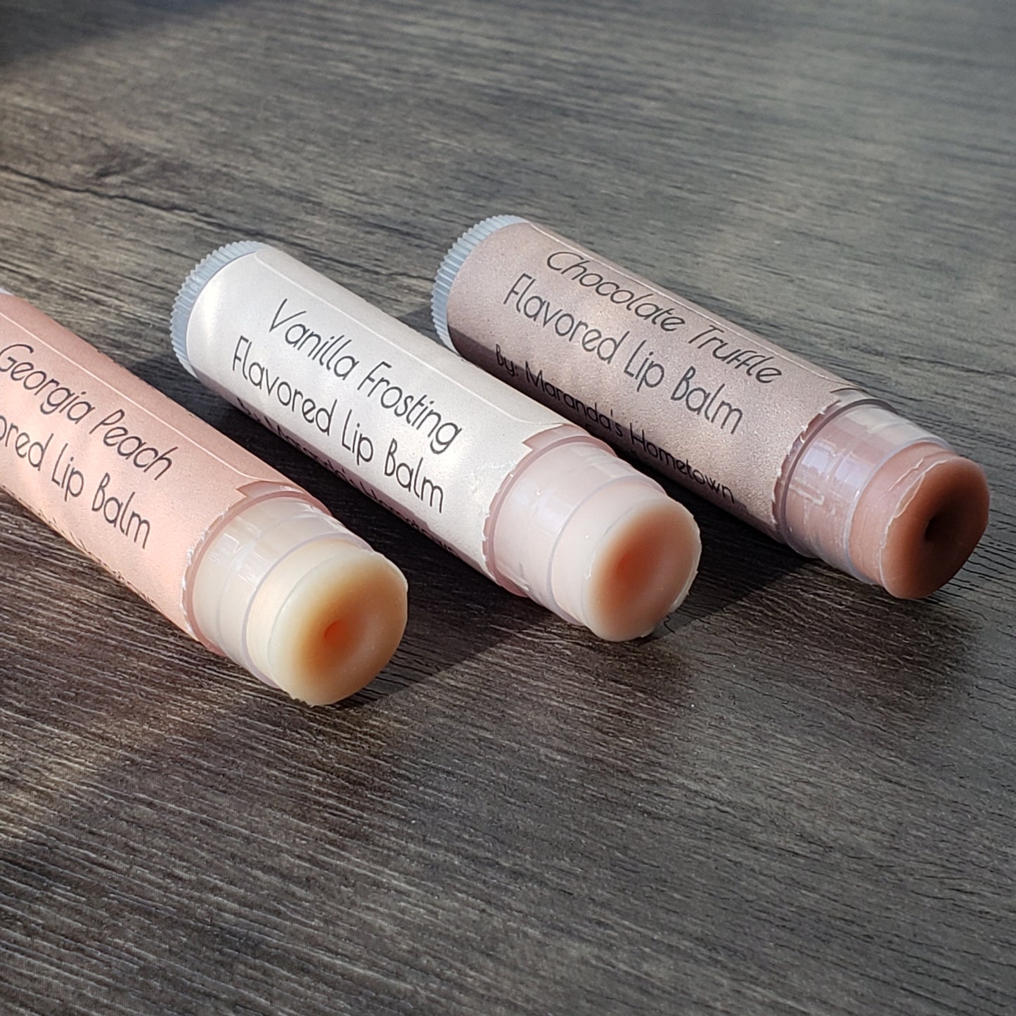 All Natural Flavored Lip Balm - Beeswax Chapstick