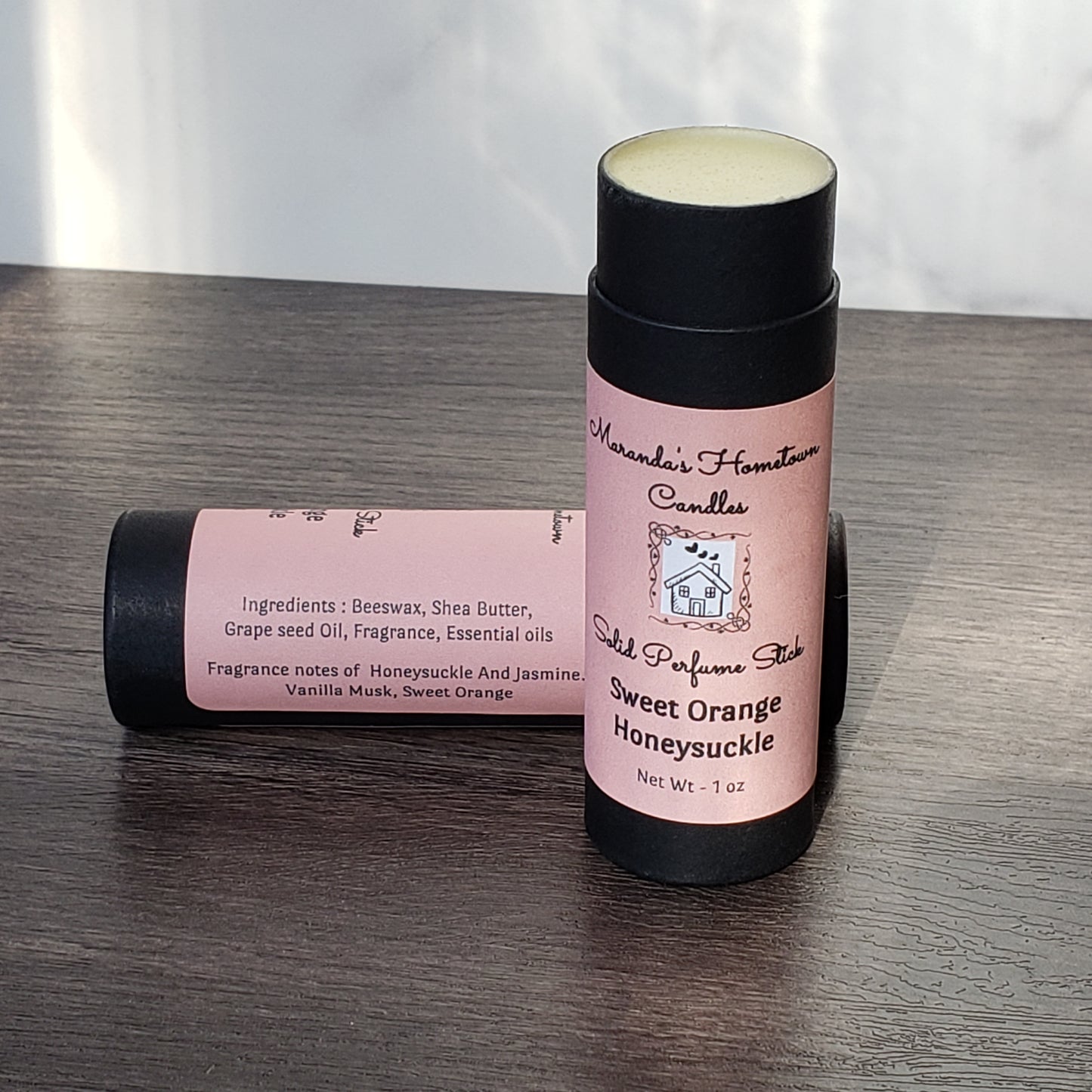 Solid Perfume Stick - Choose Your Scent - All Natural - Non Toxic