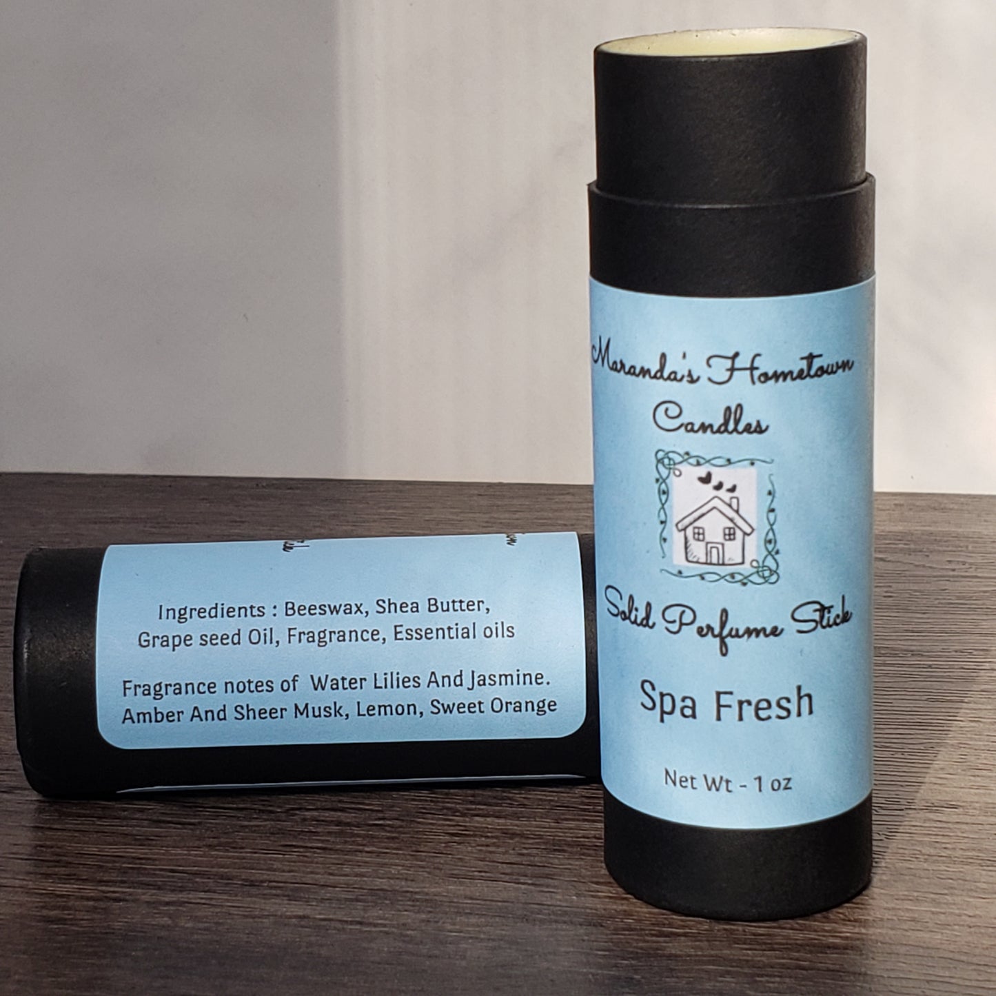 Solid Perfume Stick - Choose Your Scent - All Natural - Non Toxic