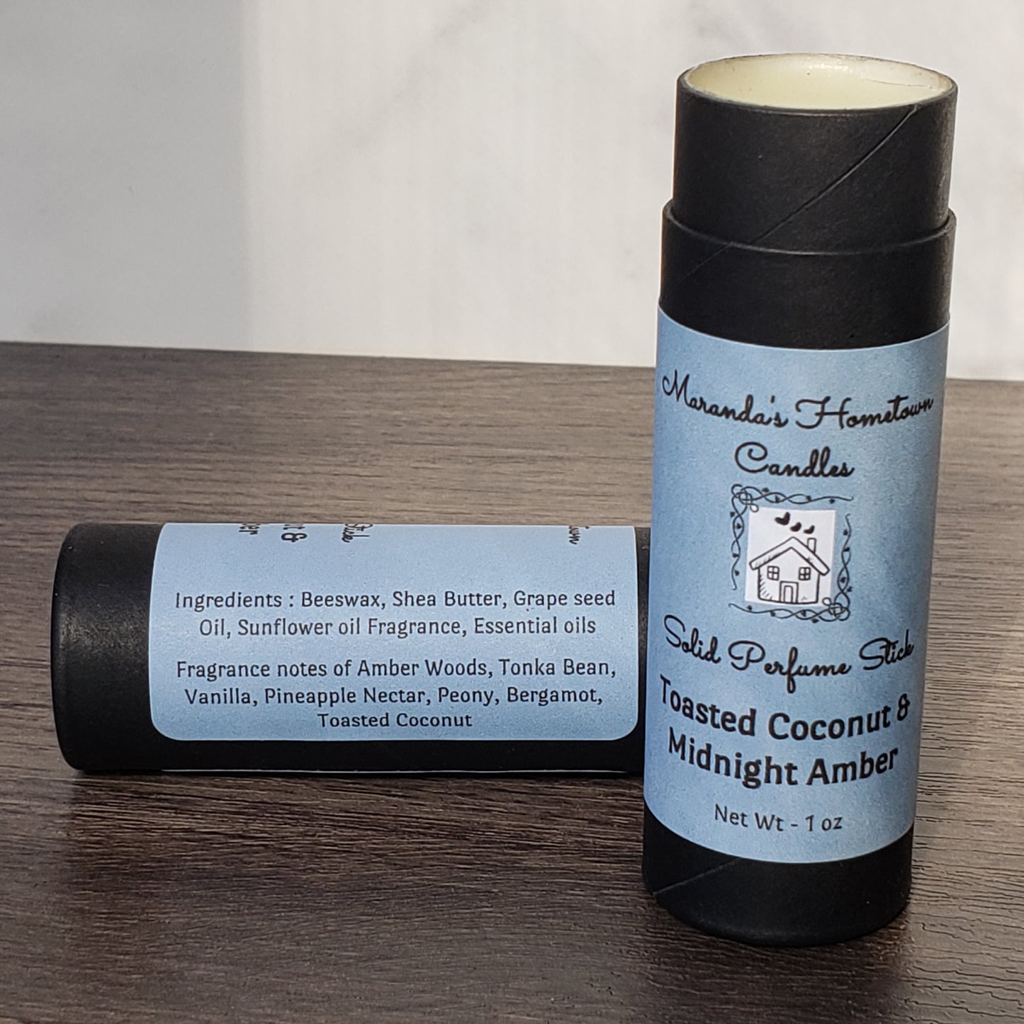 Solid Perfume Stick - Choose Your Scent - All Natural - Non Toxic